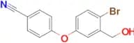 4-(4-Bromo-3-(hydroxymethyl)phenoxy)benzonitrile