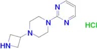 2-(4-(Azetidin-3-yl)piperazin-1-yl)pyrimidine hydrochloride
