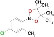 2-(4-Chloro-2-methylphenyl)-4,4,5,5-tetramethyl-1,3,2-dioxaborolane