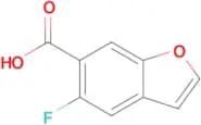 5-Fluorobenzofuran-6-carboxylic acid