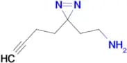 2-(3-(But-3-yn-1-yl)-3H-diazirin-3-yl)ethan-1-amine