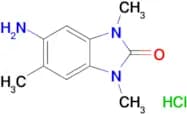5-amino-1,3,6-trimethyl-1,3-dihydro-2H-benzimidazol-2-one hydrochloride
