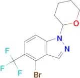 4-Bromo-1-(tetrahydro-2H-pyran-2-yl)-5-(trifluoromethyl)-1H-indazole