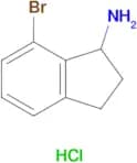 7-Bromo-2,3-dihydro-1H-inden-1-amine hydrochloride