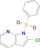 2-Chloro-1-(phenylsulfonyl)-1H-pyrrolo[2,3-b]pyridine