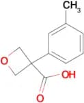 3-(m-Tolyl)oxetane-3-carboxylic acid