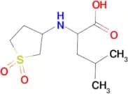 2-(1,1-Dioxo-tetrahydro-1λ*6*-thiophen-3-ylamino)-4-methyl-pentanoic acid
