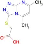 (5,7-Dimethyl-[1,2,4]triazolo[4,3-a]pyrimidin-3-ylsulfanyl)-acetic acid
