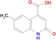 2-Hydroxy-6-methyl-quinoline-4-carboxylic acid