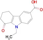 9-Ethyl-8-oxo-6,7,8,9-tetrahydro-5H-carbazole-3-carboxylic acid