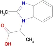 2-(2-Methyl-benzoimidazol-1-yl)-propionic acid