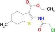 2-(2-Chloro-acetylamino)-6-methyl-4,5,6,7-tetrahydro-benzo[b]thiophene-3-carboxylic acid ethyl est…