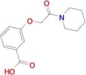 3-(2-Oxo-2-piperidin-1-yl-ethoxy)-benzoic acid