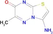 3-Amino-6-methyl-thiazolo[3,2-b][1,2,4]triazin-7-one