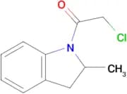 2-Chloro-1-(2-methyl-2,3-dihydro-indol-1-yl)-ethanone