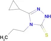 5-Cyclopropyl-4-propyl-4H-[1,2,4]triazole-3-thiol