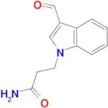 3-(3-Formyl-indol-1-yl)-propionamide