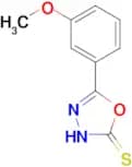 5-(3-Methoxy-phenyl)-[1,3,4]oxadiazole-2-thiol
