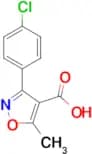 3-(4-Chloro-phenyl)-5-methyl-isoxazole-4-carboxylic acid