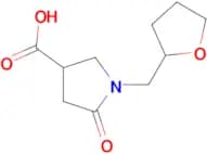 5-Oxo-1-(tetrahydro-furan-2-ylmethyl)-pyrrolidine-3-carboxylic acid