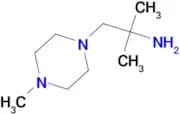 1,1-Dimethyl-2-(4-methyl-piperazin-1-yl)-ethylamine