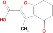 3-Methyl-4-oxo-4,5,6,7-tetrahydro-benzofuran-2-carboxylic acid