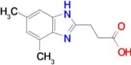 3-(5,7-Dimethyl-1H-benzoimidazol-2-yl)-propionic acid