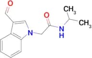 2-(3-Formyl-indol-1-yl)-N-isopropyl-acetamide