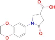 1-(2,3-Dihydro-benzo[1,4]dioxin-6-yl)-5-oxo-pyrrolidine-3-carboxylic acid