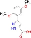3-(2,5-Dimethoxyphenyl)-1H-pyrazole-5-carboxylic acid
