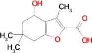 4-Hydroxy-3,6,6-trimethyl-4,5,6,7-tetrahydro-benzofuran-2-carboxylic acid