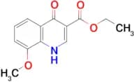 8-Methoxy-4-oxo-1,4-dihydro-quinoline-3-carboxylic acid ethyl ester