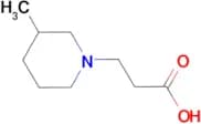 3-(3-Methyl-piperidin-1-yl)-propionic acid