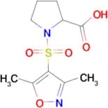 1-(3,5-Dimethyl-isoxazole-4-sulfonyl)-pyrrolidine-2-carboxylic acid
