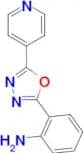 2-(5-Pyridin-4-yl-[1,3,4]oxadiazol-2-yl)-phenylamine