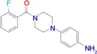 [4-(4-Amino-phenyl)-piperazin-1-yl]-(2-fluoro-phenyl)-methanone