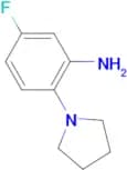 5-Fluoro-2-pyrrolidin-1-yl-phenylamine
