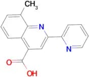 8-Methyl-2-pyridin-2-yl-quinoline-4-carboxylic acid