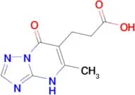 3-(5-Methyl-7-oxo-4,7-dihydro-[1,2,4]triazolo[1,5-a]pyrimidin-6-yl)-propionic acid