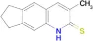 3-Methyl-7,8-dihydro-6H-cyclopenta[g]quinoline-2-thiol