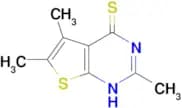 2,5,6-Trimethyl-thieno[2,3-d]pyrimidine-4-thiol