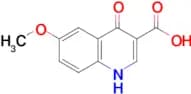 6-Methoxy-4-oxo-1,4-dihydro-quinoline-3-carboxylic acid