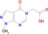 (1-Methyl-4-oxo-1,4-dihydro-pyrazolo[3,4-d]pyrimidin-5-yl)-acetic acid