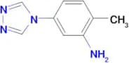 2-Methyl-5-[1,2,4]triazol-4-yl-phenylamine