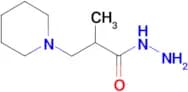2-Methyl-3-piperidin-1-ylpropanohydrazide