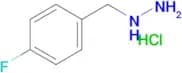 (4-Fluorobenzyl)hydrazine hydrochloride