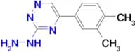 5-(3,4-Dimethylphenyl)-3-hydrazino-1,2,4-triazine