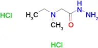 2-[Ethyl(methyl)amino]acetohydrazide dihydrochloride