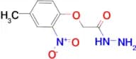 2-(4-Methyl-2-nitrophenoxy)acetohydrazide