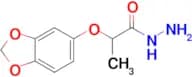 2-(1,3-Benzodioxol-5-yloxy)propanohydrazide